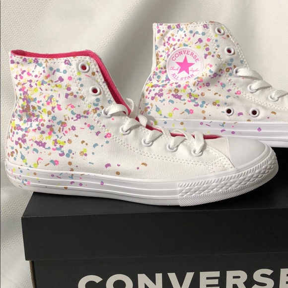 converse confetti shoes